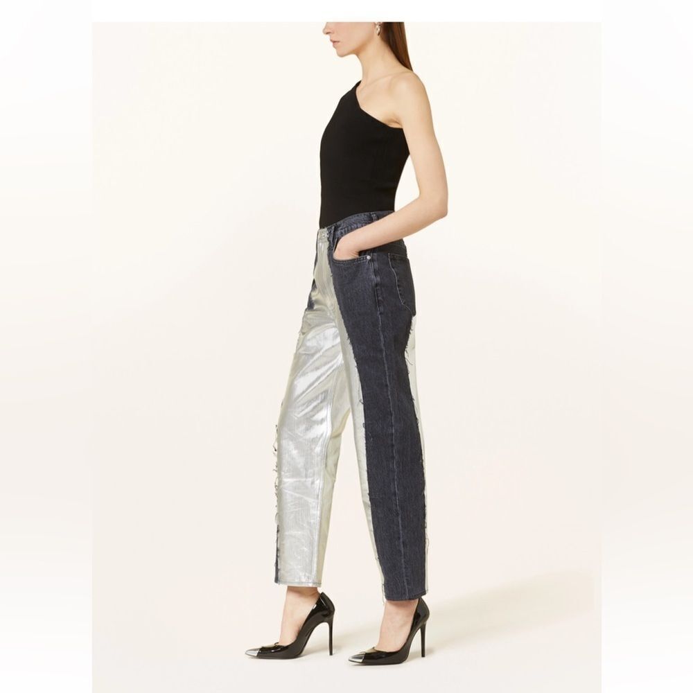 Frame FRAME
Straight jeans size 27 Color: ORSC ORBITAL/SILVER CHROME